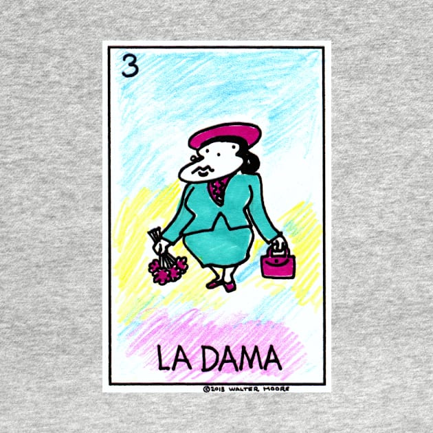 Loteria Apes #3: La Dama by WalterMoore